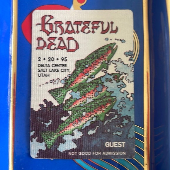 Grateful Dead Backstage Pass 2/20/95 - Picture 1 of 2